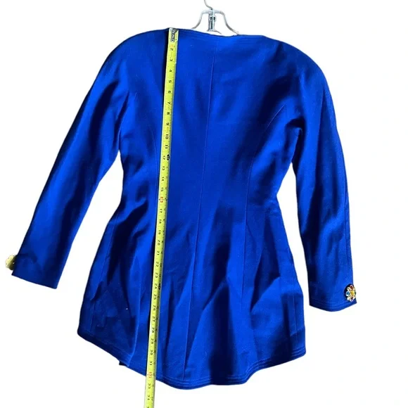 Alvin Bell Blue Blazer sz 8 - Picture 4 of 7